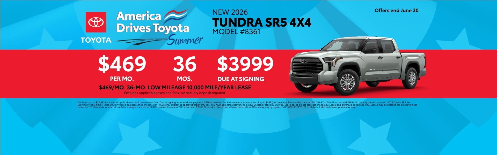 Toyota, Tundra, Lease